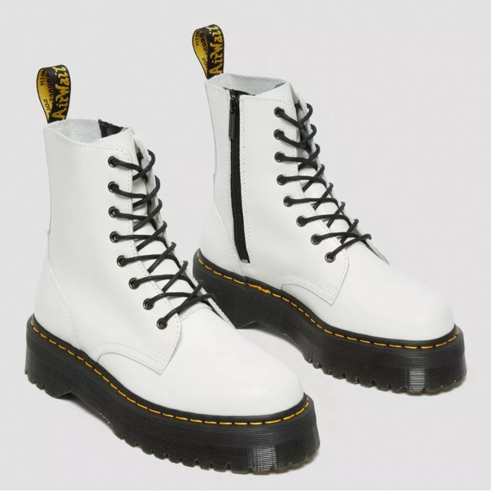 Dr. Martens Jadon Smooth Leather Platforms